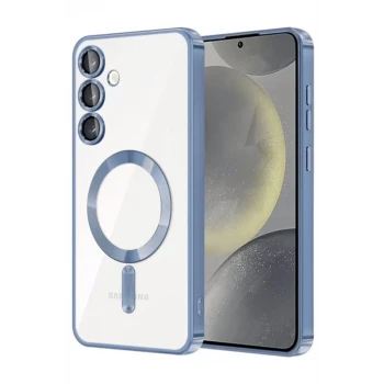 Newface Samsung Galaxy A56 Kross Magneticsafe Kapak - Sierra Blue