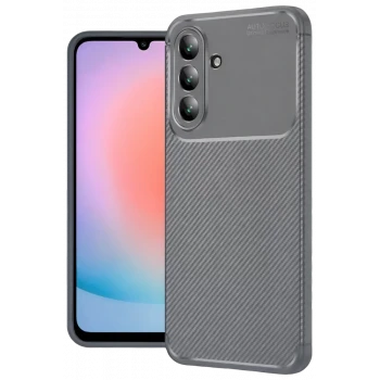 Newface Samsung Galaxy A57 5G Auto Focus Karbon Kapak - Gri