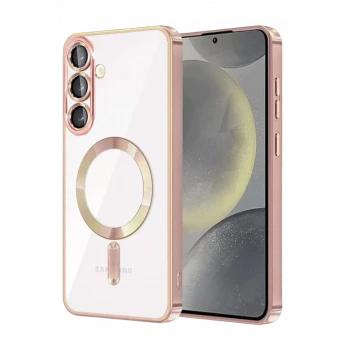 Newface Samsung Galaxy A57 5G Kross Magneticsafe Kapak - Rose