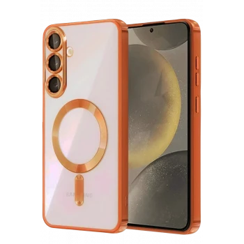 Newface Samsung Galaxy A57 5G Kross Magneticsafe Kapak - Turuncu