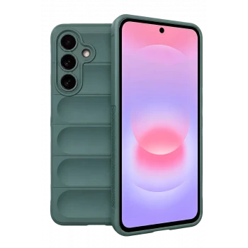 Newface Samsung Galaxy A57 5G Optimum Silikon - Koyu Yeşil