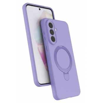 Newface Samsung Galaxy A57 5G Regal Magsafe Standlı Kapak - Lila