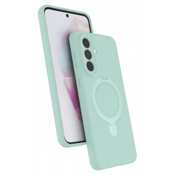 Newface Samsung Galaxy A57 5G Regal Magsafe Standlı Kapak - Su Yeşili
