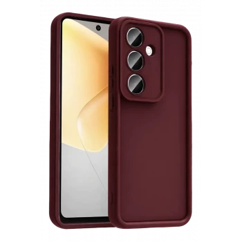 Newface Samsung Galaxy A57 5G Viera Silikon - Bordo
