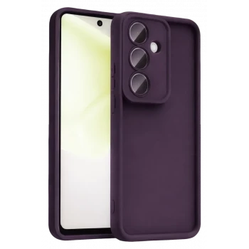 Newface Samsung Galaxy A57 5G Viera Silikon - Mürdüm