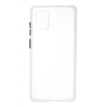 Newface Samsung Galaxy A71 Kılıf Miami Şeffaf Silikon - Şeffaf
