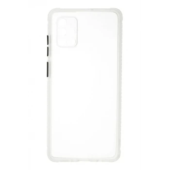 Newface Samsung Galaxy A71 Kılıf Miami Şeffaf Silikon - Şeffaf