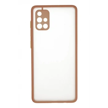 Newface Samsung Galaxy A71 Kılıf Montreal Silikon Kapak - Pembe
