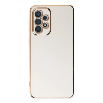 Newface Samsung Galaxy A73 5G Kılıf Volet Silikon - Beyaz