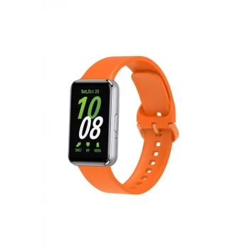 Newface Samsung Galaxy Fit 3 Klasik Kordon - Turuncu
