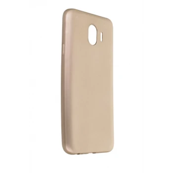 Newface Samsung Galaxy J4 Kılıf First Silikon - Gold