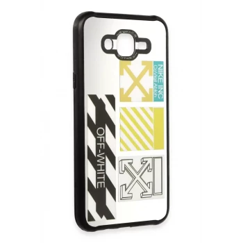 Newface Samsung Galaxy J7 Kılıf Mirror Desenli Kapak - Mirror - 6
