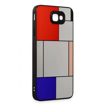 Newface Samsung Galaxy J7 Prime Kılıf Mirror Desenli Kapak - Mirror - 9