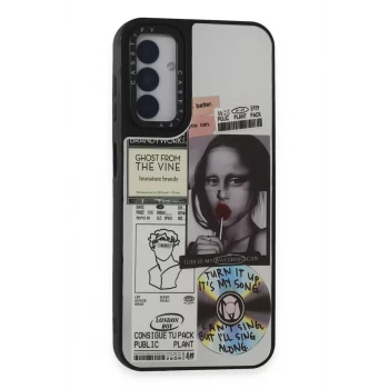 Newface Samsung Galaxy M14 5G Kılıf Mirror Desenli Kapak - Mirror - 2