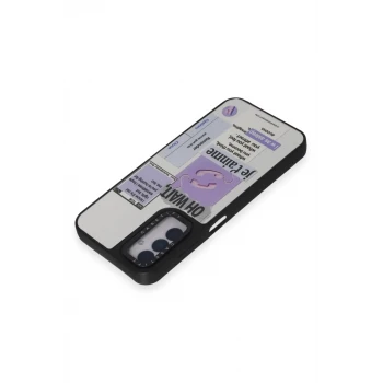 Newface Samsung Galaxy M14 5G Kılıf Mirror Desenli Kapak - Mirror - 4