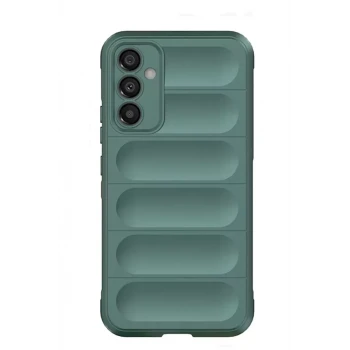 Newface Samsung Galaxy M14 5G Kılıf Optimum Silikon - Koyu Yeşil