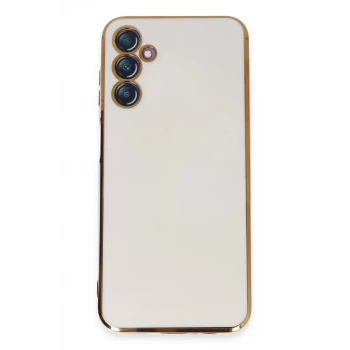 Newface Samsung Galaxy M14 5G Kılıf Volet Silikon - Beyaz