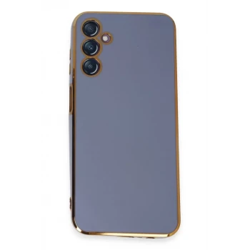 Newface Samsung Galaxy M14 5G Kılıf Volet Silikon - Mavi