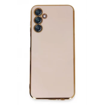 Newface Samsung Galaxy M14 5G Kılıf Volet Silikon - Pembe