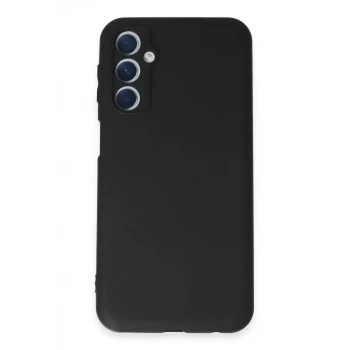 Newface Samsung Galaxy M34 5G Kılıf First Silikon - Siyah