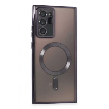 Newface Samsung Galaxy Note 20 Ultra Kılıf Kross Magneticsafe Kapak - Mor