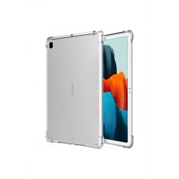 Newface Samsung Galaxy P610 Tab S6 Lite 10.4 Kılıf Anti Shock Tablet Silikon - Şeffaf
