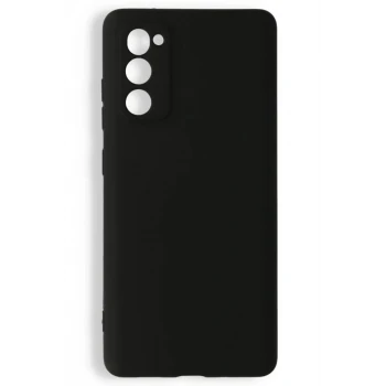 Newface Samsung Galaxy S20 FE Kılıf Nano içi Kadife Silikon - Siyah