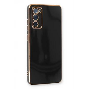 Newface Samsung Galaxy S20 FE Kılıf Volet Silikon - Siyah