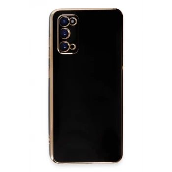 Newface Samsung Galaxy S20 Kılıf Volet Silikon - Siyah