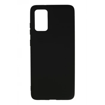 Newface Samsung Galaxy S20 Plus Kılıf Nano içi Kadife Silikon - Siyah