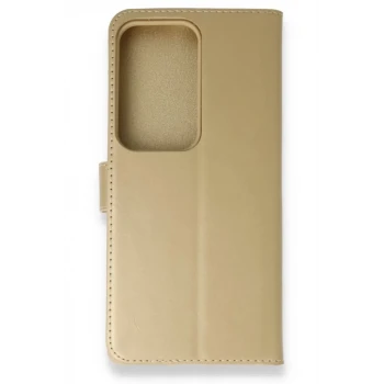 Newface Samsung Galaxy S20 Ultra Trend S Plus Kapaklı Kılıf - Gold