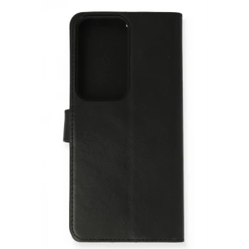 Newface Samsung Galaxy S20 Ultra Trend S Plus Kapaklı Kılıf - Siyah