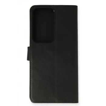 Newface Samsung Galaxy S20 Ultra Trend S Plus Kapaklı Kılıf - Siyah