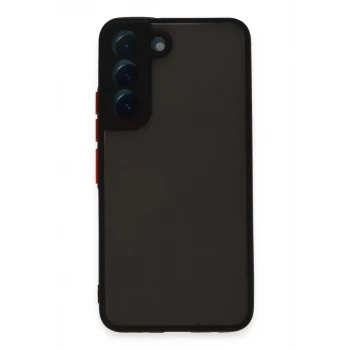 Newface Samsung Galaxy S22 Kılıf Montreal Silikon Kapak - Siyah