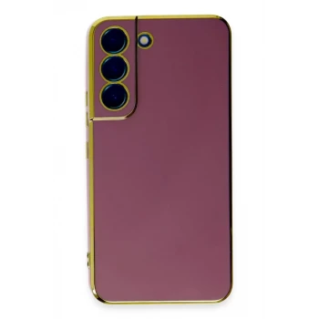 Newface Samsung Galaxy S22 Plus Kılıf Volet Silikon - Kırmızı