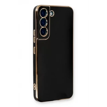 Newface Samsung Galaxy S22 Plus Kılıf Volet Silikon - Siyah