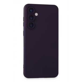 Newface Samsung Galaxy S23 FE Kılıf Nano içi Kadife Silikon - Mor