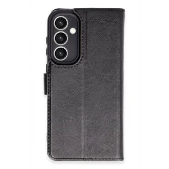 Newface Samsung Galaxy S23 FE Kılıf Trend S Plus Kapaklı Kılıf - Siyah
