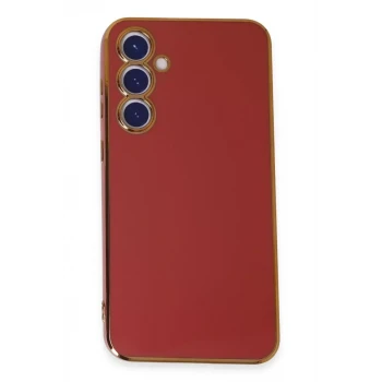 Newface Samsung Galaxy S23 FE Kılıf Volet Silikon - Kırmızı