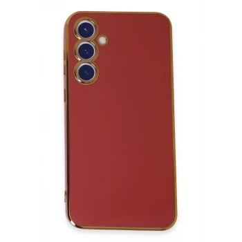 Newface Samsung Galaxy S23 FE Kılıf Volet Silikon - Kırmızı