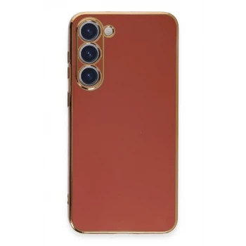 Newface Samsung Galaxy S23 Kılıf Volet Silikon - Kırmızı