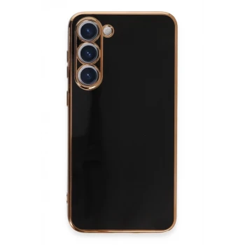 Newface Samsung Galaxy S23 Kılıf Volet Silikon - Siyah