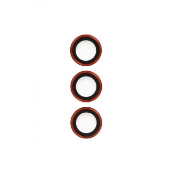 Newface Samsung Galaxy S23 Metal Kamera Lens - Kırmızı