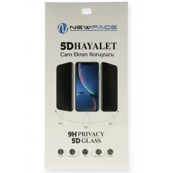 Newface Samsung Galaxy S23 Plus 5D Hayalet Cam Ekran Koruyucu