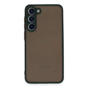 Newface Samsung Galaxy S23 Plus Kılıf Montreal Silikon Kapak - Yeşil