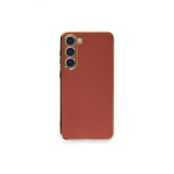 Newface Samsung Galaxy S23 Plus Kılıf Volet Silikon - Kırmızı