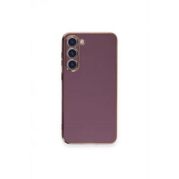 Newface Samsung Galaxy S23 Plus Kılıf Volet Silikon - Mor