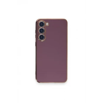 Newface Samsung Galaxy S23 Plus Kılıf Volet Silikon - Mor