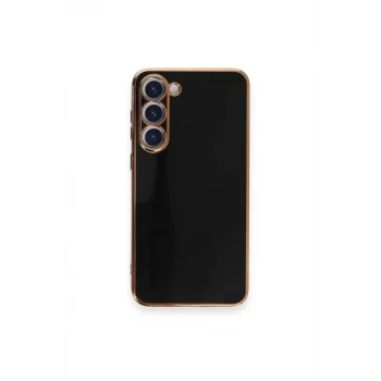 Newface Samsung Galaxy S23 Plus Kılıf Volet Silikon - Siyah