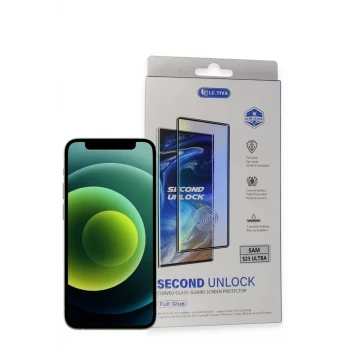 Newface Samsung Galaxy S23 Ultra Durable Full Glue Curved Cam